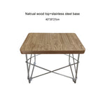 Small Sidetable LTR Low Table Plywood Rectangle Top