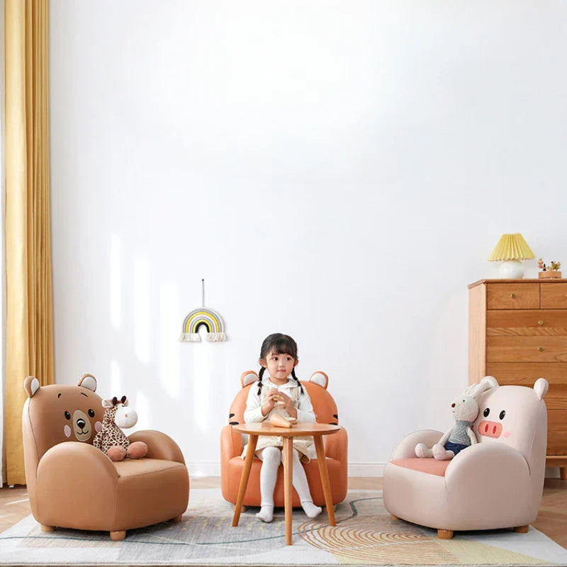 Small Sofa for Children Cute Chair Modern Minimalist