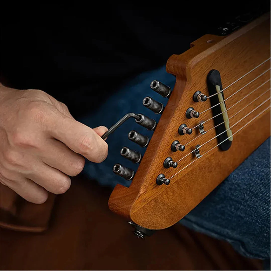 Smart Mute Guitar Travel Portable Detachable Ballad Headless