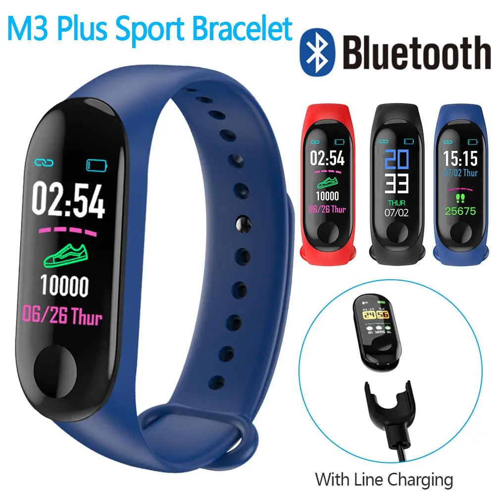 Smart Running Pedometer M3 Plus Blood Pressure Monitor