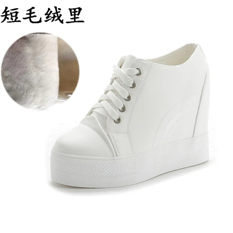 Sneakers Women Casual Shoes Autumn Winter Wedge Platform Hidden Heels comfortable Ladies Sneakers Women Shoes