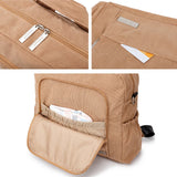 Soboba Corduroy Diaper Backpack for Mom Large Capacity