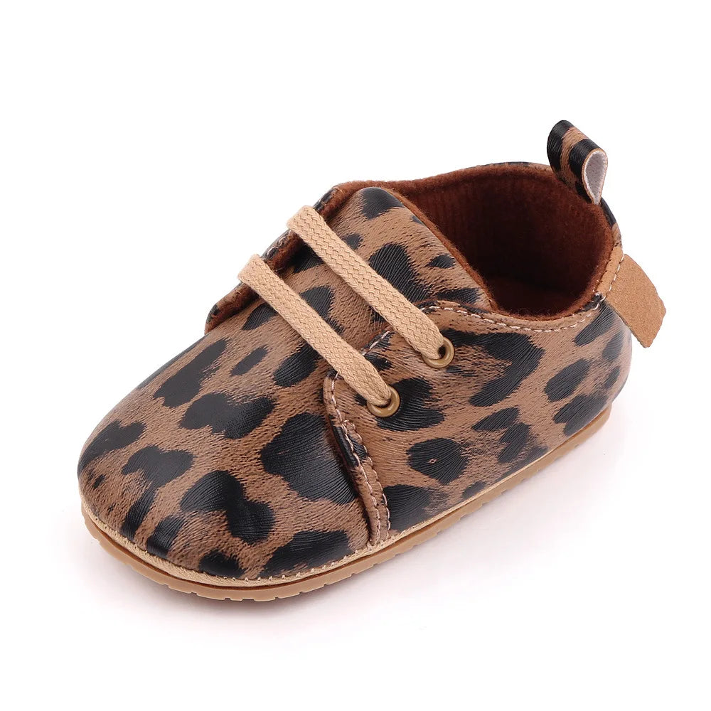 Soft Leather Baby Shoes Moccasins Infant Girls Boys