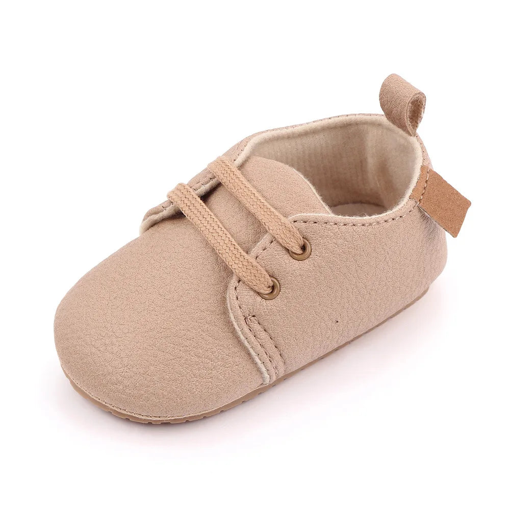 Soft Leather Baby Shoes Moccasins Infant Girls Boys