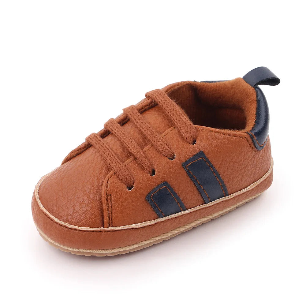 Soft Leather Baby Shoes Moccasins Infant Girls Boys