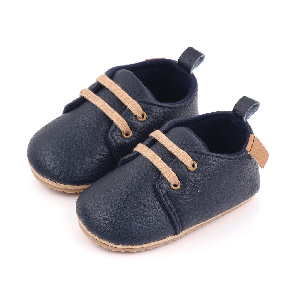 Soft Leather Baby Shoes Moccasins Infant Girls Boys