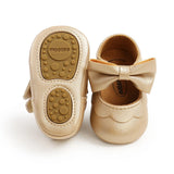 Soft Leather Lace Baby Girls Princess Shoes Newborn