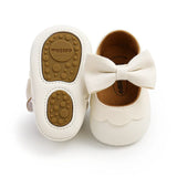 Soft Leather Lace Baby Girls Princess Shoes Newborn