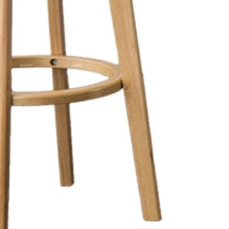 Solid Wood Bar Chair Back Simple North European