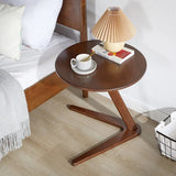 Solid Wood Side Dining Table Coffee Tea Round