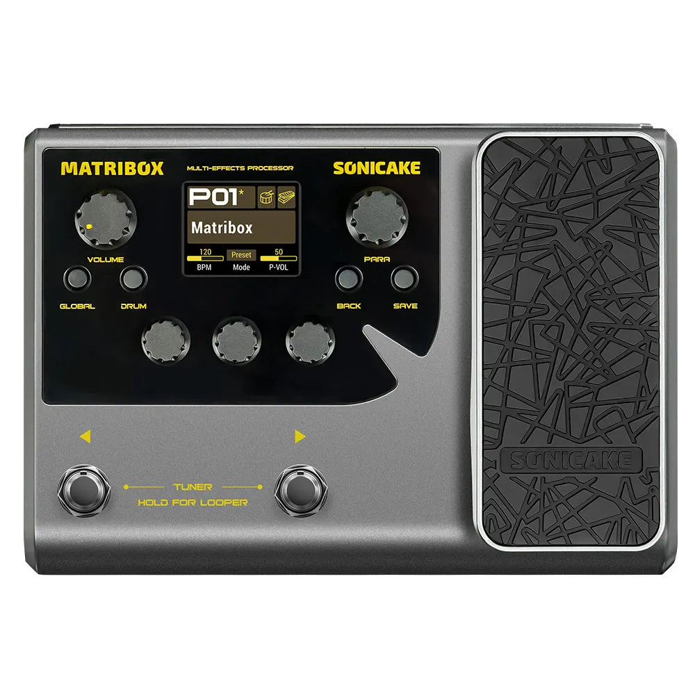 Sonicake Matribox 140 Built-in Guitar/Bass/Acoustic Multi Effects Processor