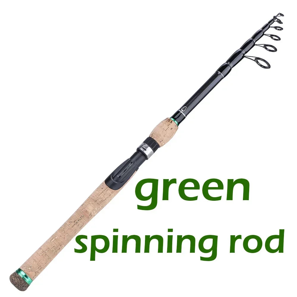 Sougayilang 1.8M 2.1M 2.4M 2.7M Portable Telescopic Fishing