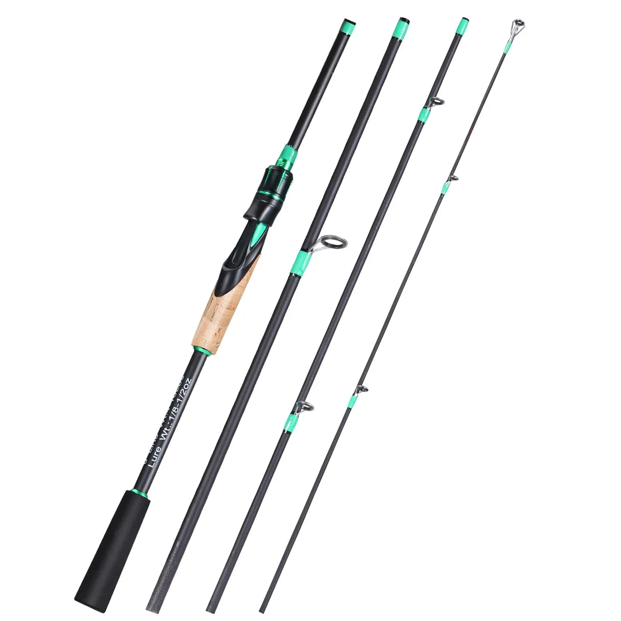 Sougayilang 1.8m 2.1m Casting Rod 4 Sections Carbon