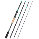 Sougayilang 1.8m 2.1m Casting Rod 4 Sections Carbon