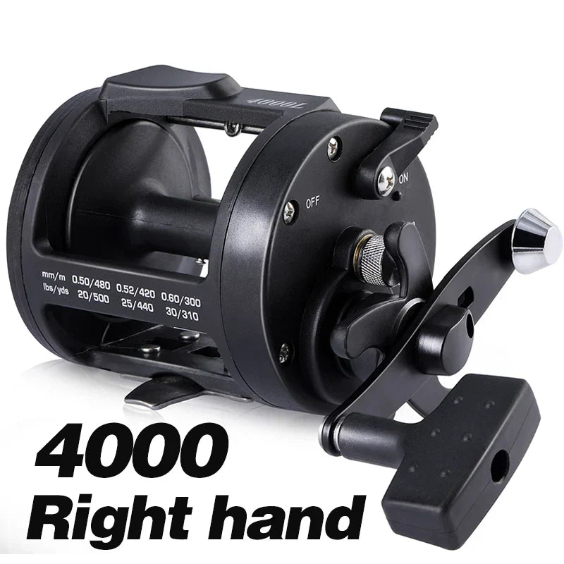 Sougayilang Saltwater Fishing Reels 3+1bb Casting Sea Fishing
