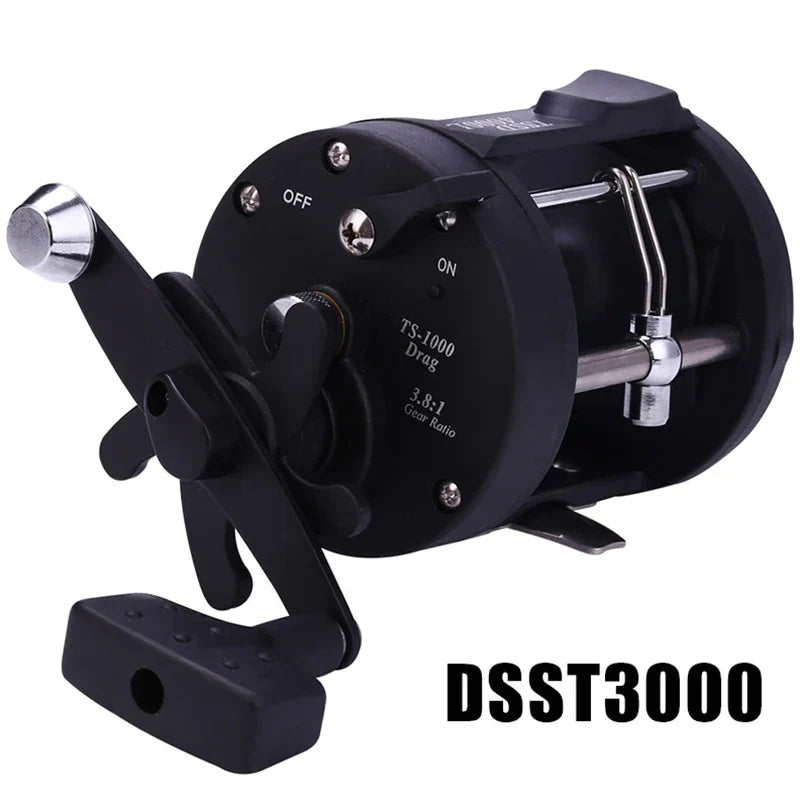 Sougayilang Saltwater Fishing Reels Cast Drum Wheel Trolling