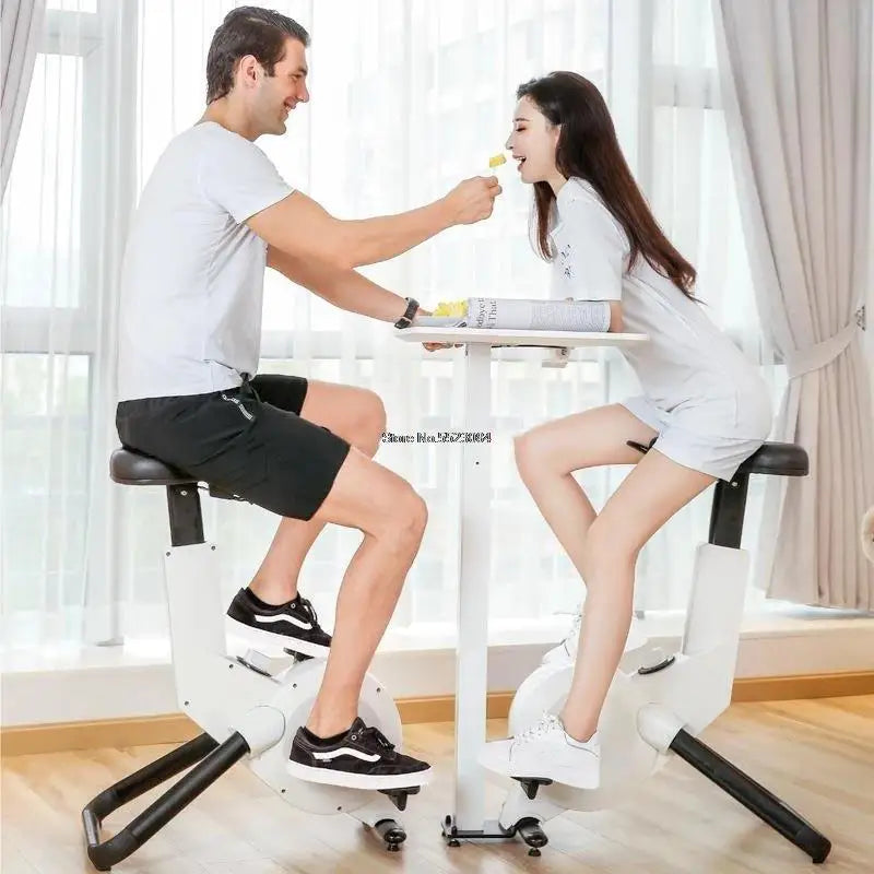 Spinning Bike with Backrest Adjustable Height Magnetic Exercise