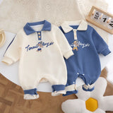 Spring Baby Boy Girl Romper Long Sleeve Bodysuits