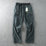 Spring Outdoor Windproof Waterproof Men's Cargo Multi-Pocket Pants