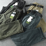 Spring Outdoor Windproof Waterproof Men's Cargo Multi-Pocket Pants