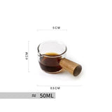 Square Heat Resistant Coffee Glass Cup With Lid