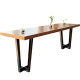 Square Industrial Bar Tables High Reception Standing Minimalist