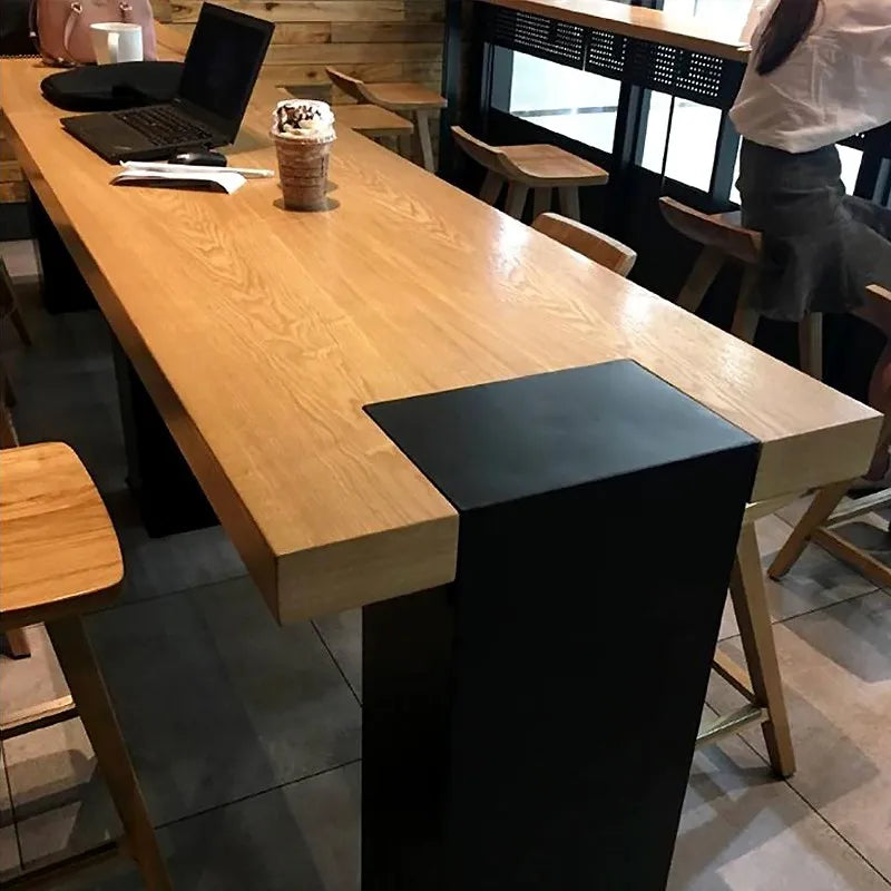 Square Industrial Bar Tables High Reception Standing Minimalist