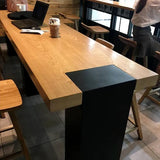 Square Industrial Bar Tables High Reception Standing Minimalist