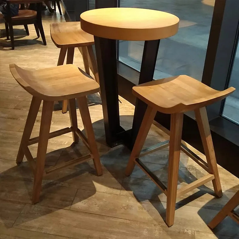 Square Industrial Bar Tables High Reception Standing Minimalist