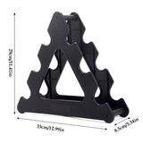 Stable Durable Dumbbell Rack PVC Holder for Small