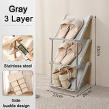 Stackable Shoe Rack Space Saving Shoerack Organizer