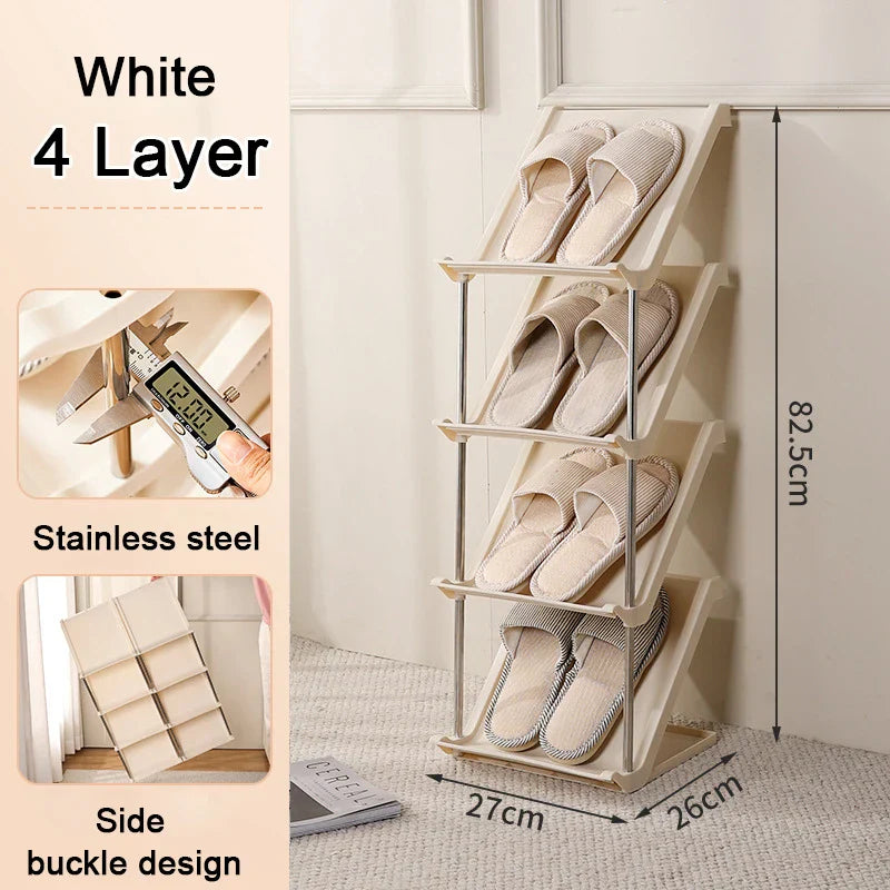 Stackable Shoe Rack Space Saving Shoerack Organizer