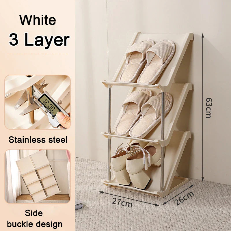 Stackable Shoe Rack Space Saving Shoerack Organizer