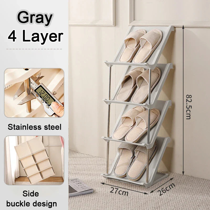 Stackable Shoe Rack Space Saving Shoerack Organizer