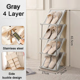 Stackable Shoe Rack Space Saving Shoerack Organizer