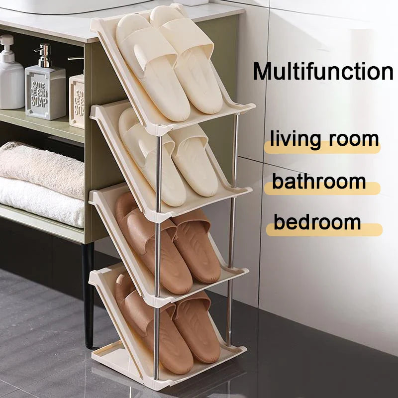 Stackable Shoe Rack Space Saving Shoerack Organizer