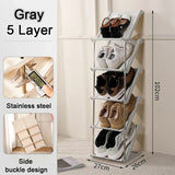 Stackable Shoe Rack Space Saving Shoerack Organizer