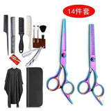 Stainless Steel Hairdressing Scissors 14/11PCS Hair Scissors Thinning