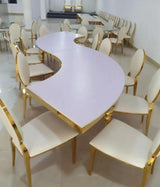 Stainless steel half moon s shape MDF combination