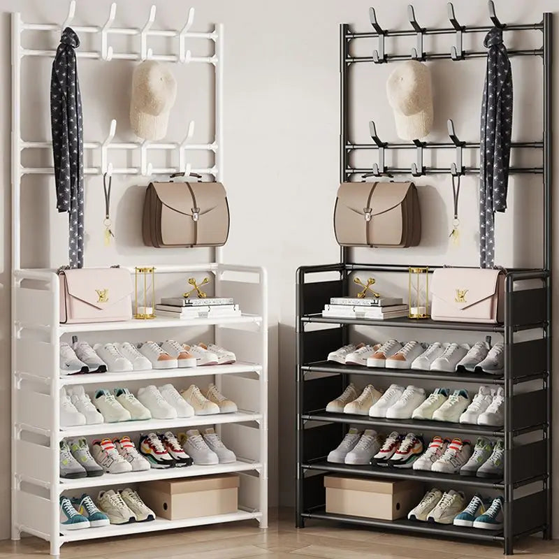 Stand for Clothes Shelf Coat Shelves Hanger Floor
