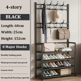 Stand for Clothes Shelf Coat Shelves Hanger Floor
