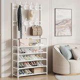 Stand for Clothes Shelf Coat Shelves Hanger Floor