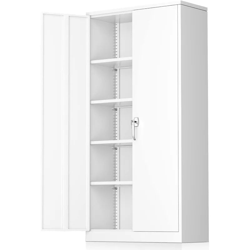 Steel SnapIt Storage Cabinet 72" Locking Metal Cabinet