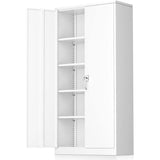 Steel SnapIt Storage Cabinet 72" Locking Metal Cabinet