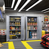 Steel SnapIt Storage Cabinet 72" Locking Metal Cabinet