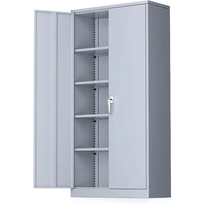 Steel SnapIt Storage Cabinet 72" Locking Metal Cabinet