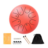 Steel Tongue Drum Set 6 Inch 8 Tune