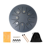 Steel Tongue Drum Set 6 Inch 8 Tune
