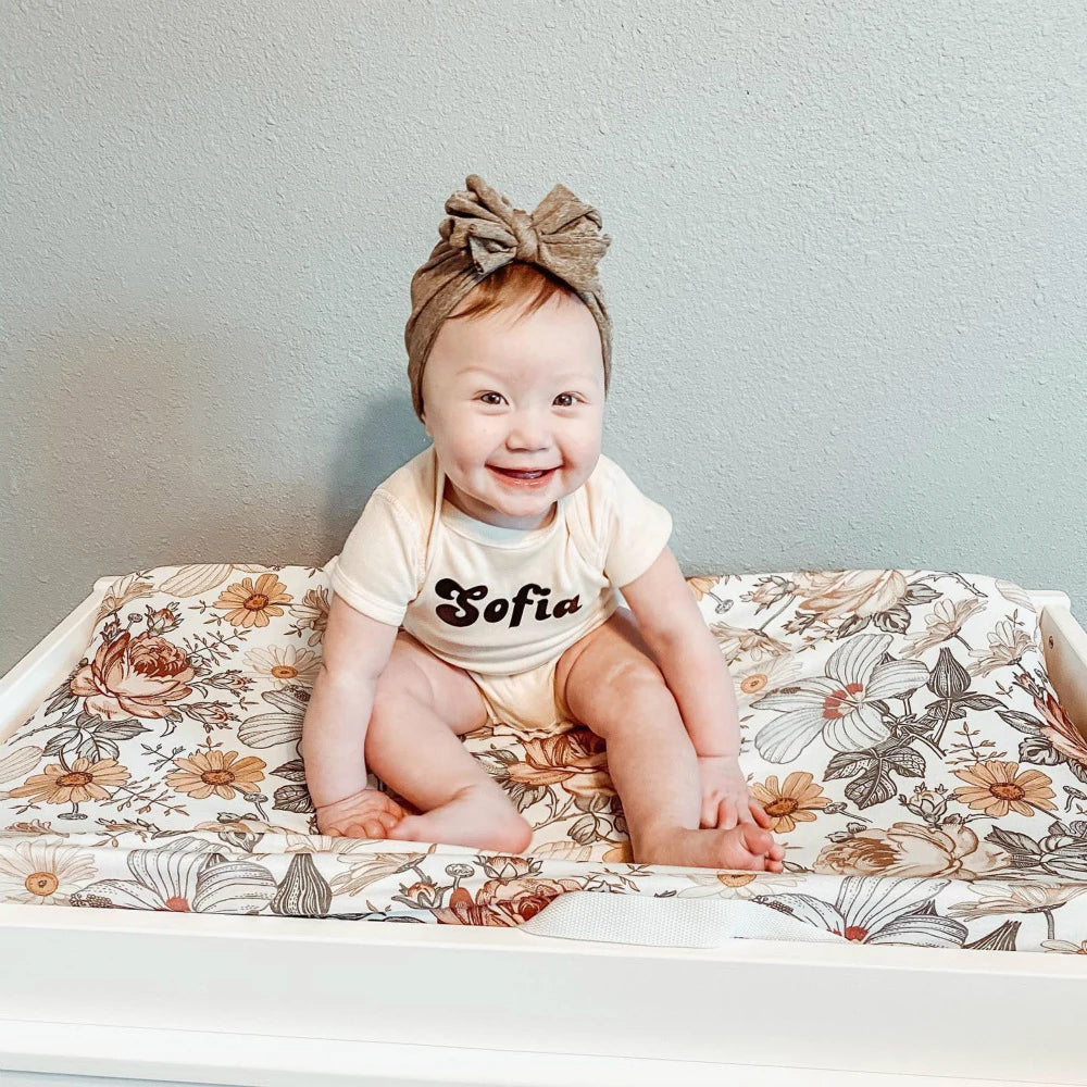 Stretchy Changing Pad Cover Ultra Soft Diaper Changing