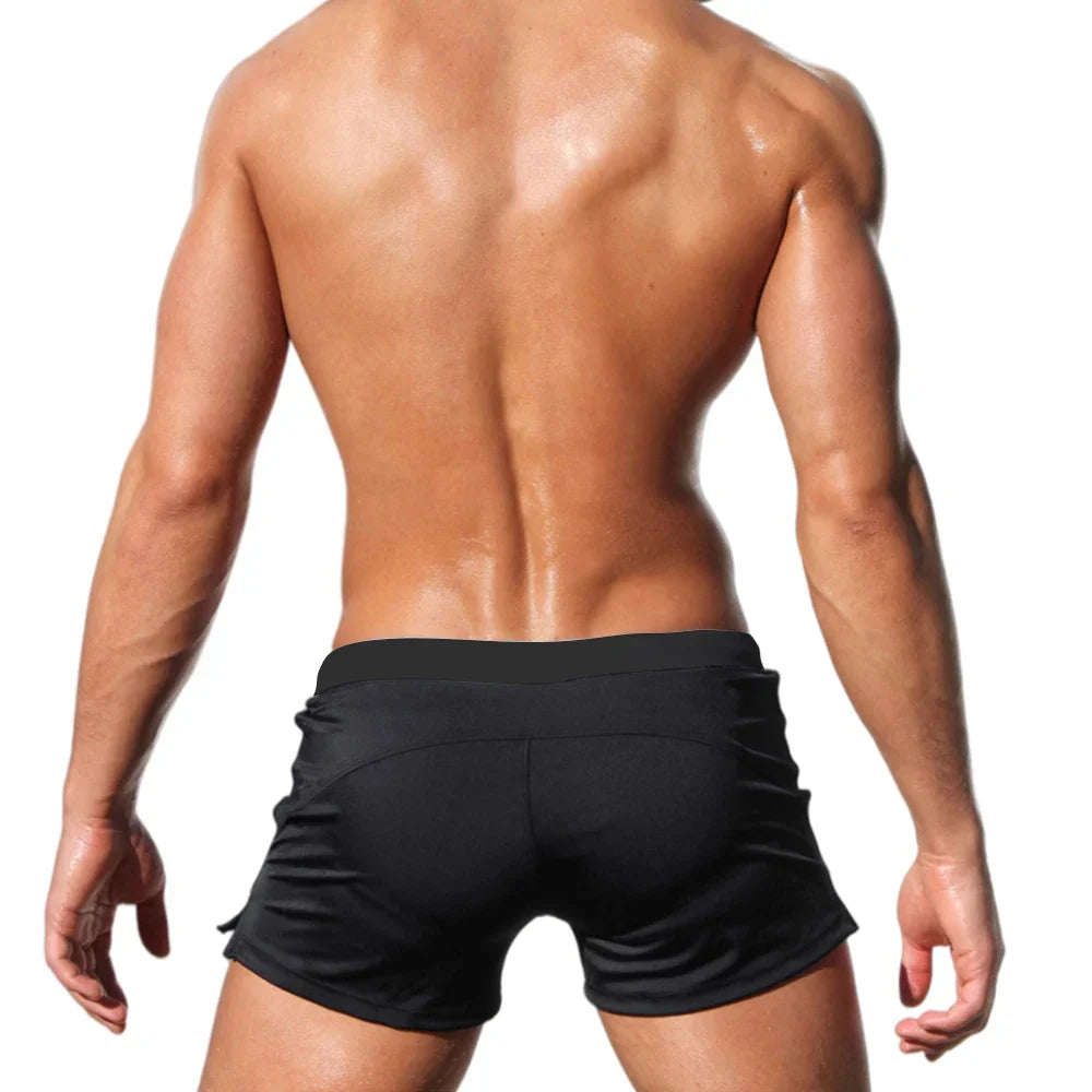 Summer Swimwear Sexy Men Sport Beach Swimming Trunks